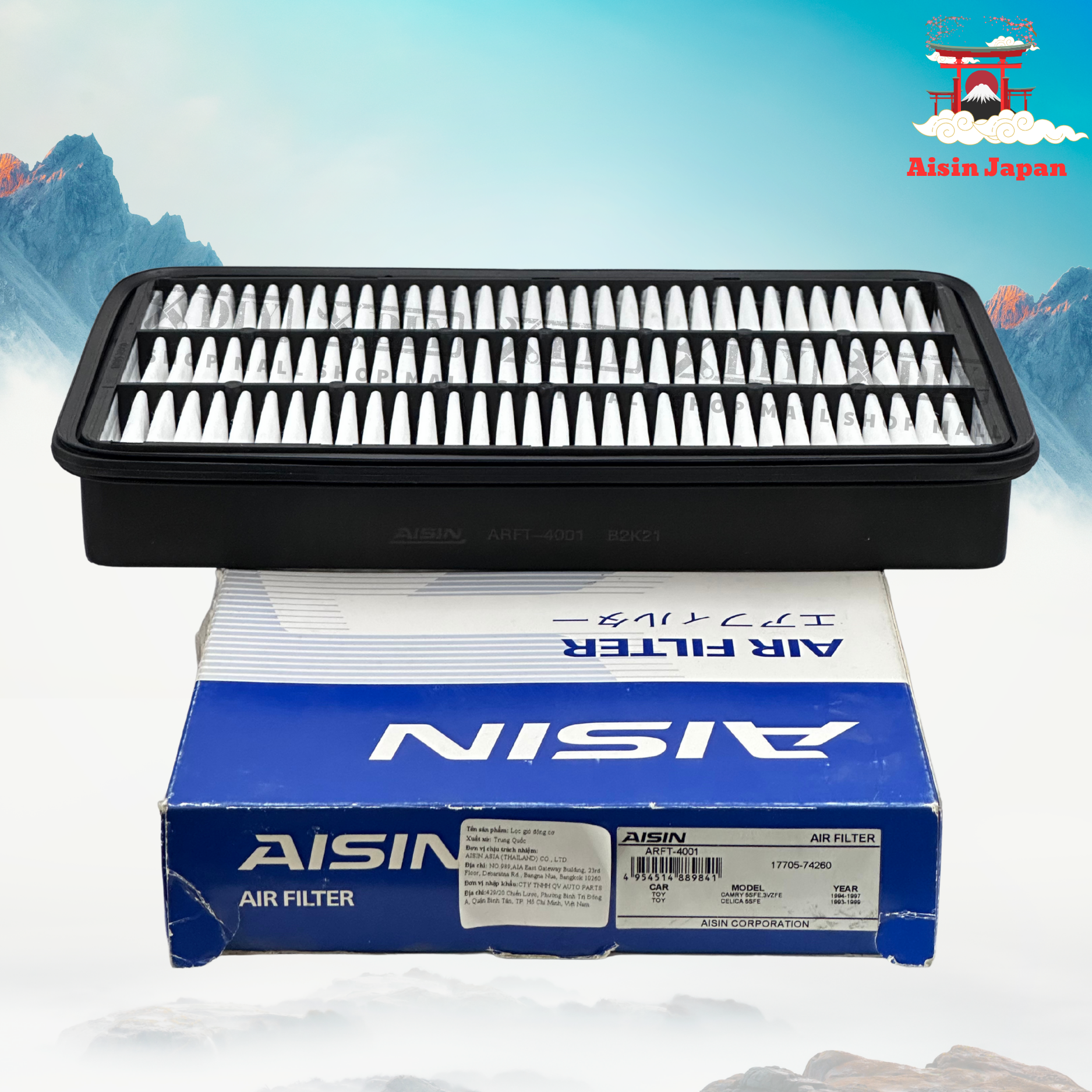 Lọc gió động cơ AISIN ARFT-4001 1 Lọc gió động cơ AISIN ARFT-4001