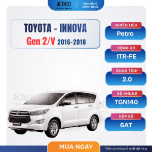 Combo bảo dưỡng Innova Gen 2.0V 2016-2018