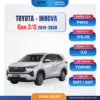 Combo bảo dưỡng Innova Gen 2.0G 2019-2020 9 Combo bảo dưỡng Innova Gen 2.0G 2019–2020