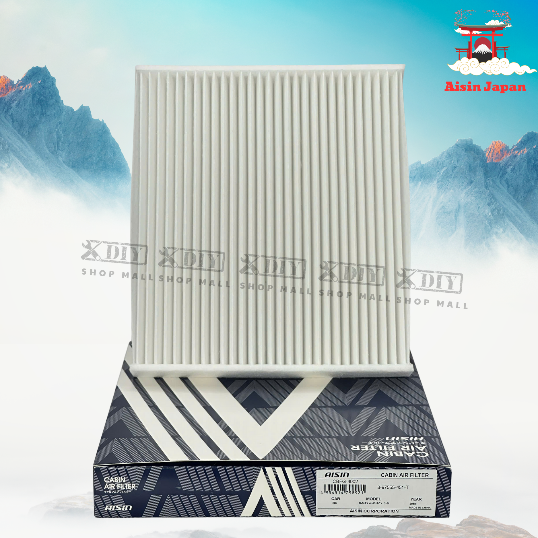 Lọc gió điều hòa Isuzu Aisin CBFG-4002 1 Lọc gió điều hòa Isuzu Aisin CBFG-4002