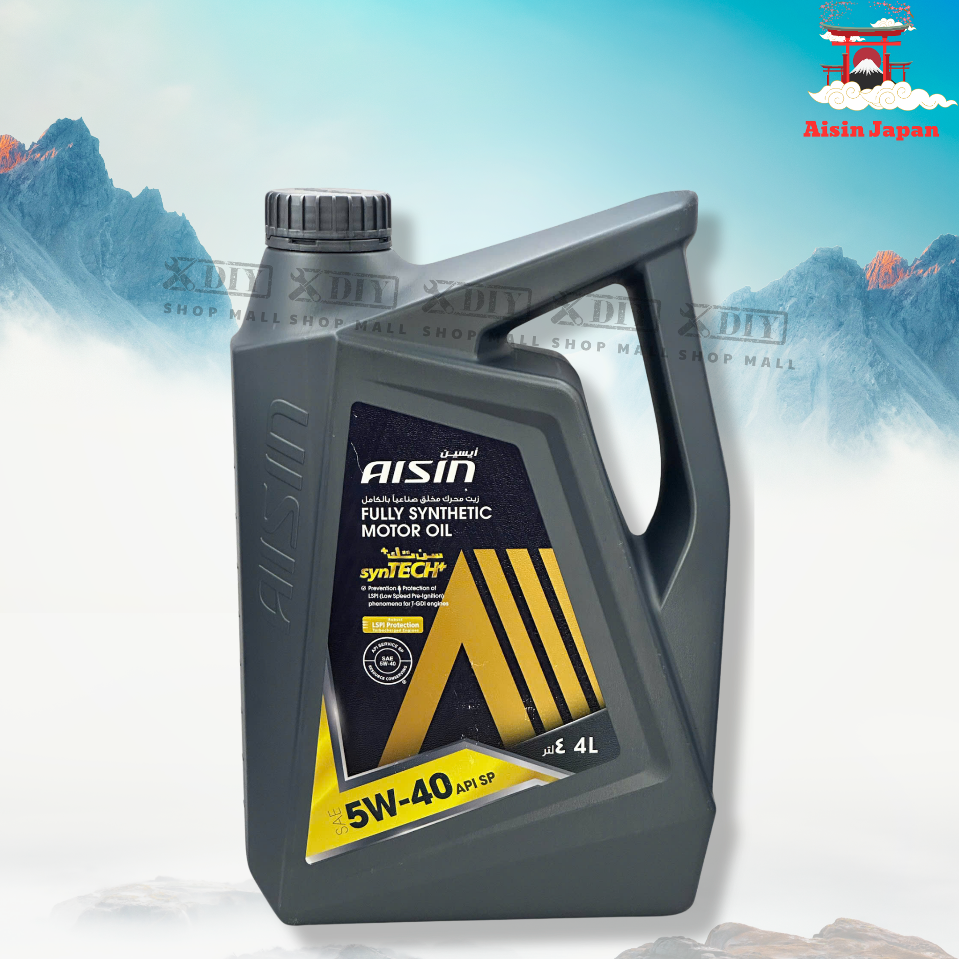 Nhớt động cơ AISIN 5W-40 SP 1 Nhớt động cơ AISIN 5W-40 SP