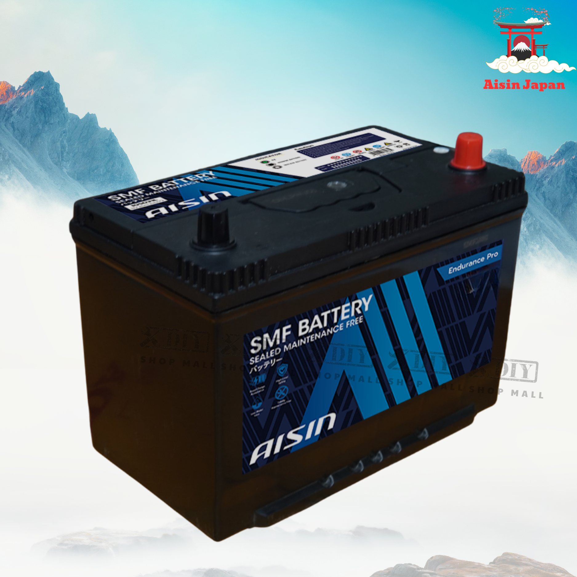 Ắc quy AISIN SMF BTR4S-55B24L 2 7 4