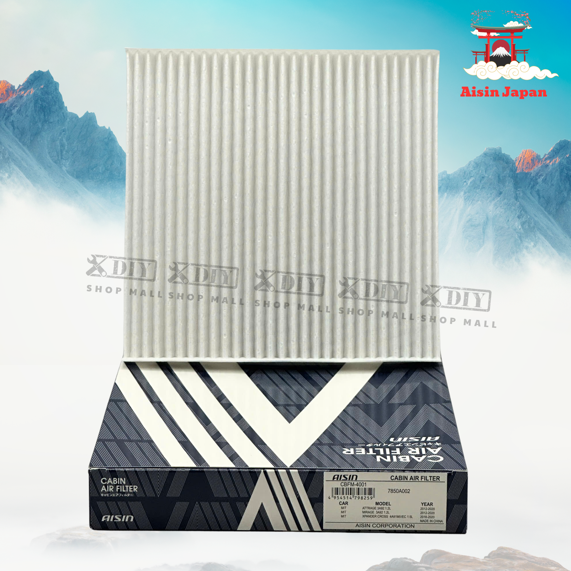 Lọc Gió Điều Hòa Aisin CBFM-4001 1 Lọc Gió Điều Hòa Aisin CBFM-4001