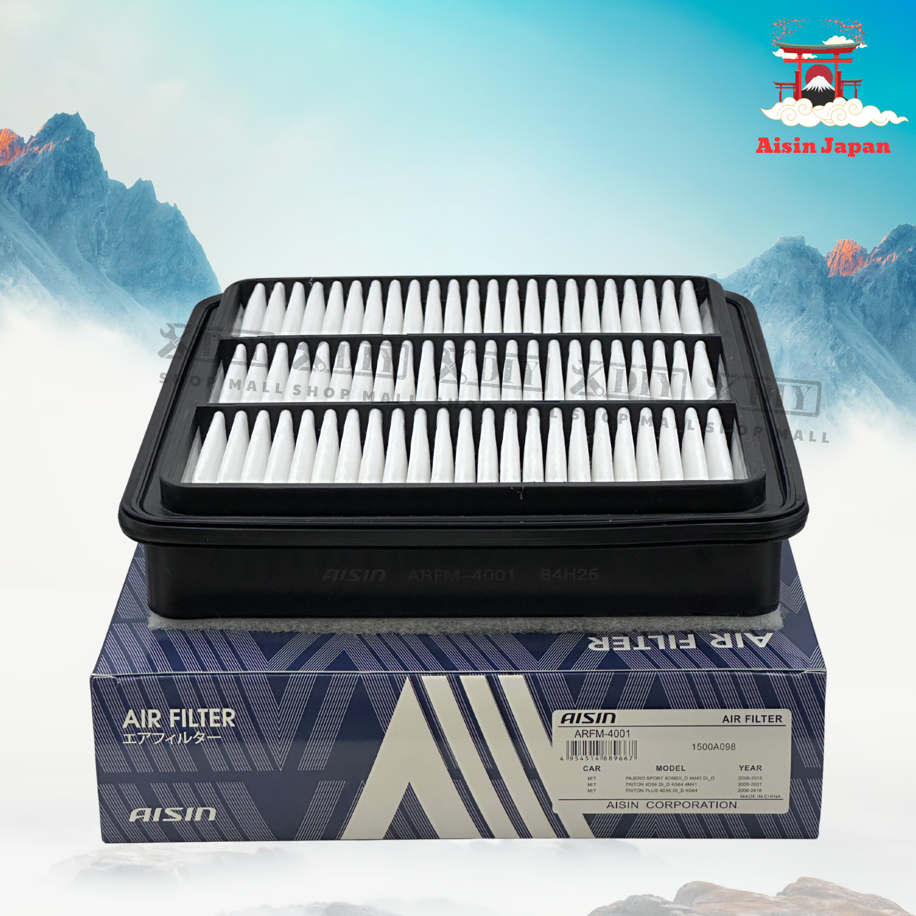 Lọc gió động cơ Aisin ARFM-4001 2 9 5