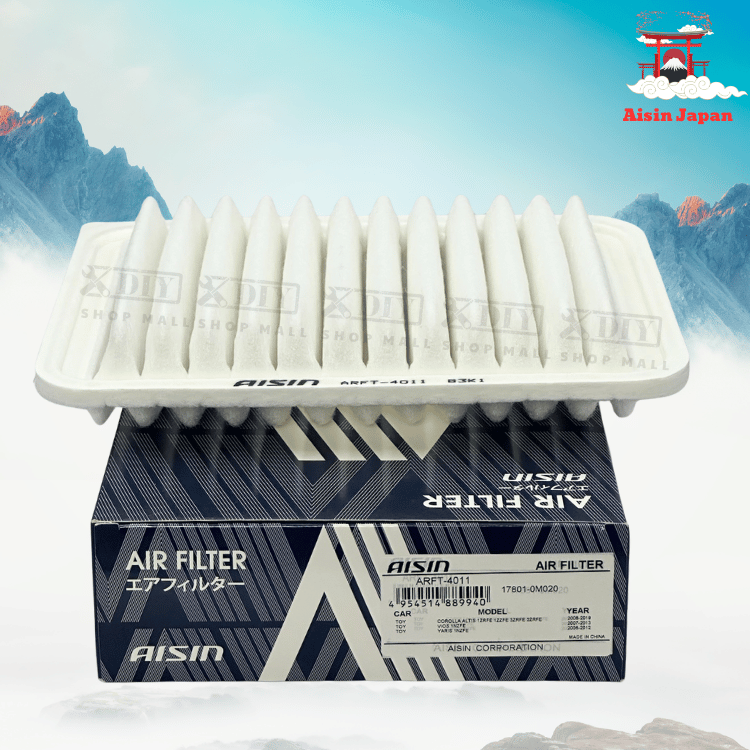 Lọc gió động cơ AISIN ARFT-4011 1 Lọc gió động cơ AISIN ARFT-4011 phù hợp cho Toyota Vios đời 2007–2013, Toyota Corolla Altis đời 2008–2019 và Toyota Yaris đời 2006–2012.