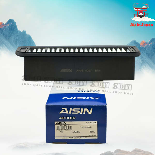 Lọc gió động cơ Aisin ARFS-4007 1 Lọc gió động cơ Aisin ARFS-4007 phù hợp cho: Suzuki Celerio (2014–2019) Mã OE tương thích: 13780-B76M00 / 13780-B76M00-N / 13780-65L00 / 13780-76M00 MARUTI: 13780M76M00