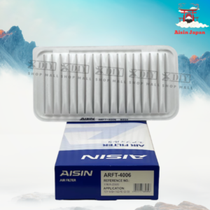 Lọc gió động cơ AISIN ARFT-4006 phù hợp cho Toyota Corolla Altis đời 2002–2007 và Toyota Wish đời 2003–2009. Đây là những dòng xe sedan và MPV phổ biến tại Việt Nam, yêu cầu lọc gió có kích thước chính xác và lưu lượng khí ổn định để đảm bảo động cơ vận hành mượt mà trong điều kiện đô thị và đường trường.