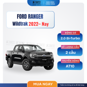 Combo bảo dưỡng Ford Ranger Wildtrak 2022-Nay AT10 đầy đủ nhớt máy, nhớt hộp số, dầu cầu, 4WD. Chuẩn kỹ thuật, tiết kiệm chi phí, giao nhanh toàn quốc.