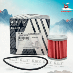 Lọc nhớt hộp số AISIN STAN-4004 chính hãng cho Nissan Pulsar, Teana, X-Trail, Sylphy Turbo. Chuẩn OEM 317261XF00, giúp sang số mượt, bảo vệ hộp số tối ưu.