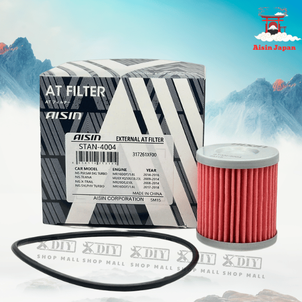 Lọc Nhớt Hộp Số AISIN STAN-4004 Cho Nissan Pulsar, Teana, X-Trail, Sylphy 1 Lọc nhớt hộp số AISIN STAN-4004 chính hãng cho Nissan Pulsar, Teana, X-Trail, Sylphy Turbo. Chuẩn OEM 317261XF00, giúp sang số mượt, bảo vệ hộp số tối ưu.